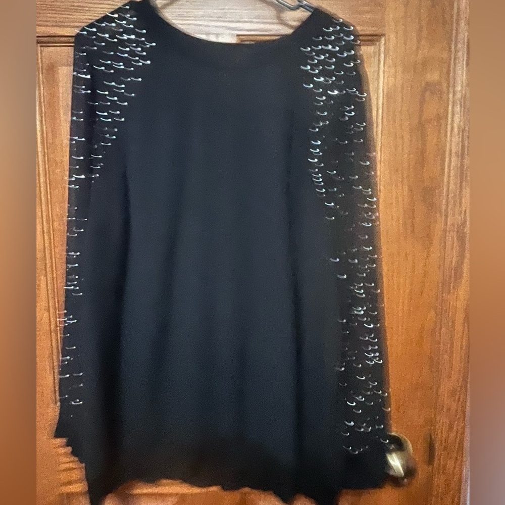 Lane Bryant Elegant Black Top 18/20
